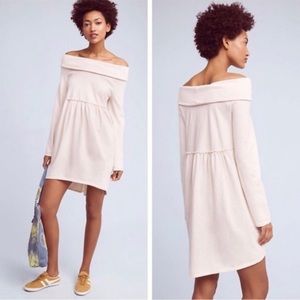 Anthropologie Saturday Sunday Off the Shoulder Cocoon Dress